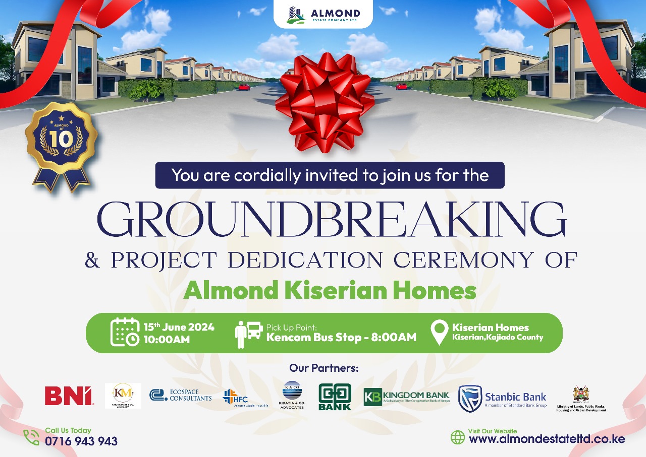 NAIROBI: Kiserian Homes. 2, 3 and 4 bedroom bungalows