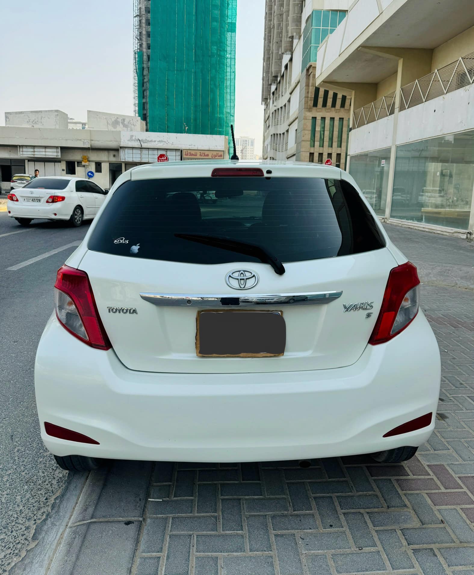DUBAI: Car Toyota Yaris Model 2014.