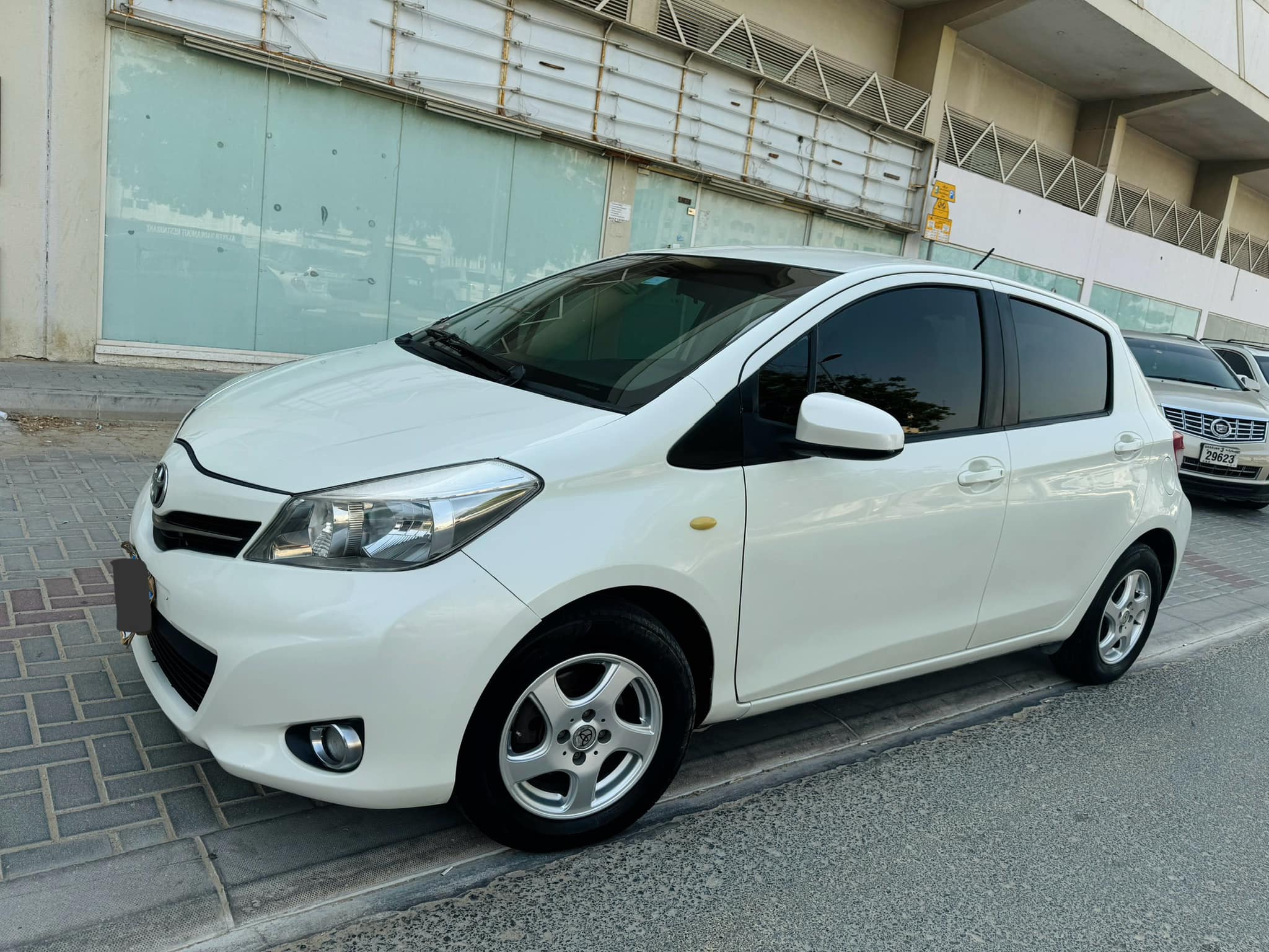 DUBAI: Car Toyota Yaris Model 2014.