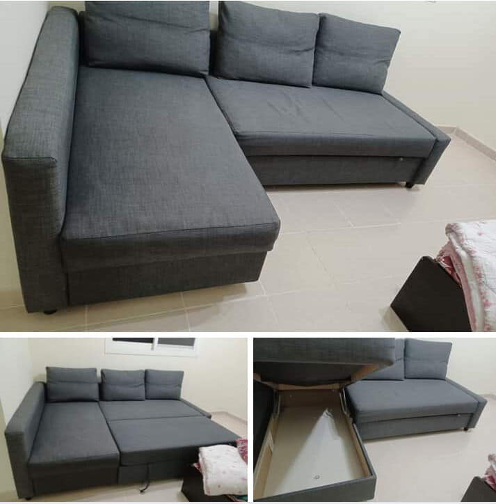 DUBAI: Double Bed and Sofa For Sale