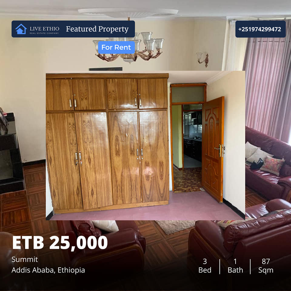ADDIS ABABA: Apartment For Rent